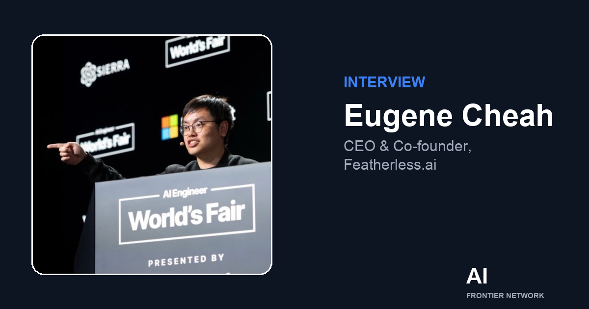 Eugene Cheah of Featherless.ai on the State of the AI Frontier 2026