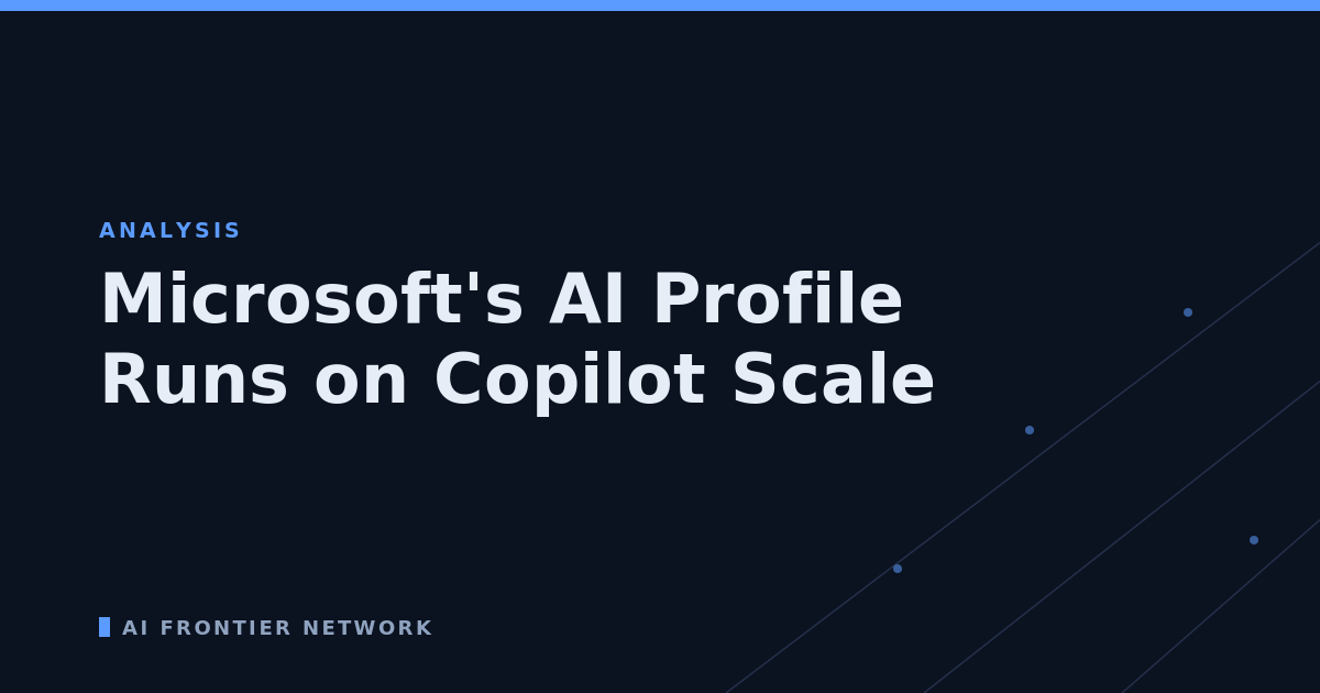 Microsoft's AI Profile Runs on Copilot Scale