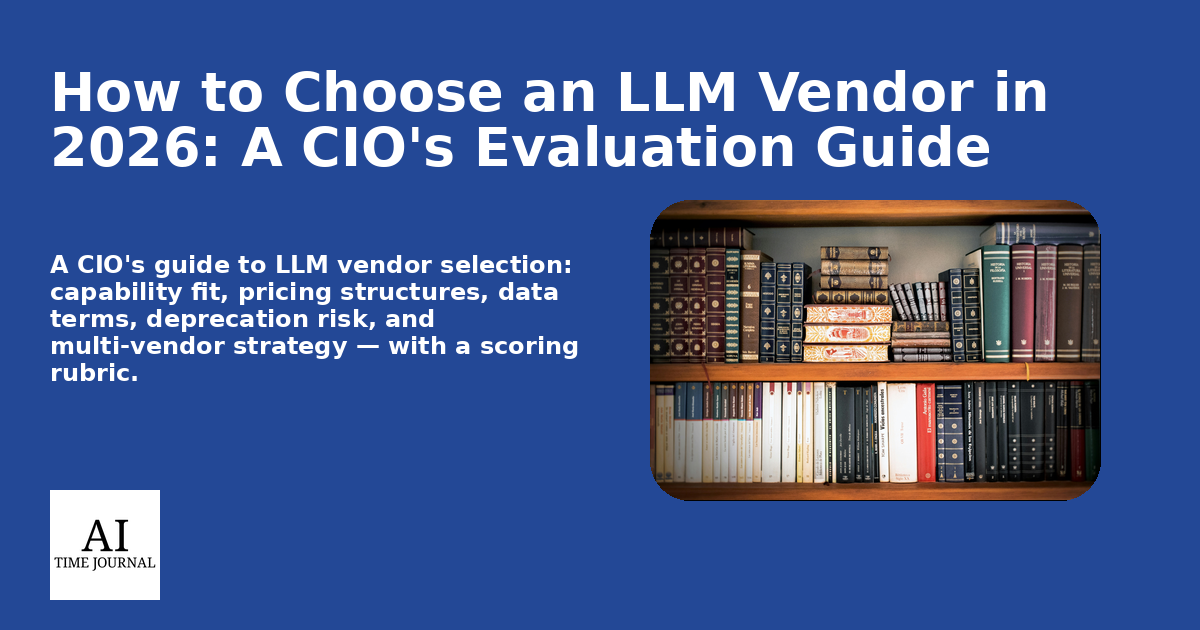 How to Choose an LLM Vendor in 2026: A CIO's Evaluation Guide