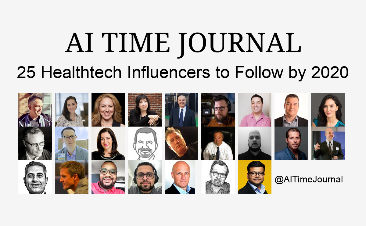 25 Healthtech Influencers to Follow by 2020