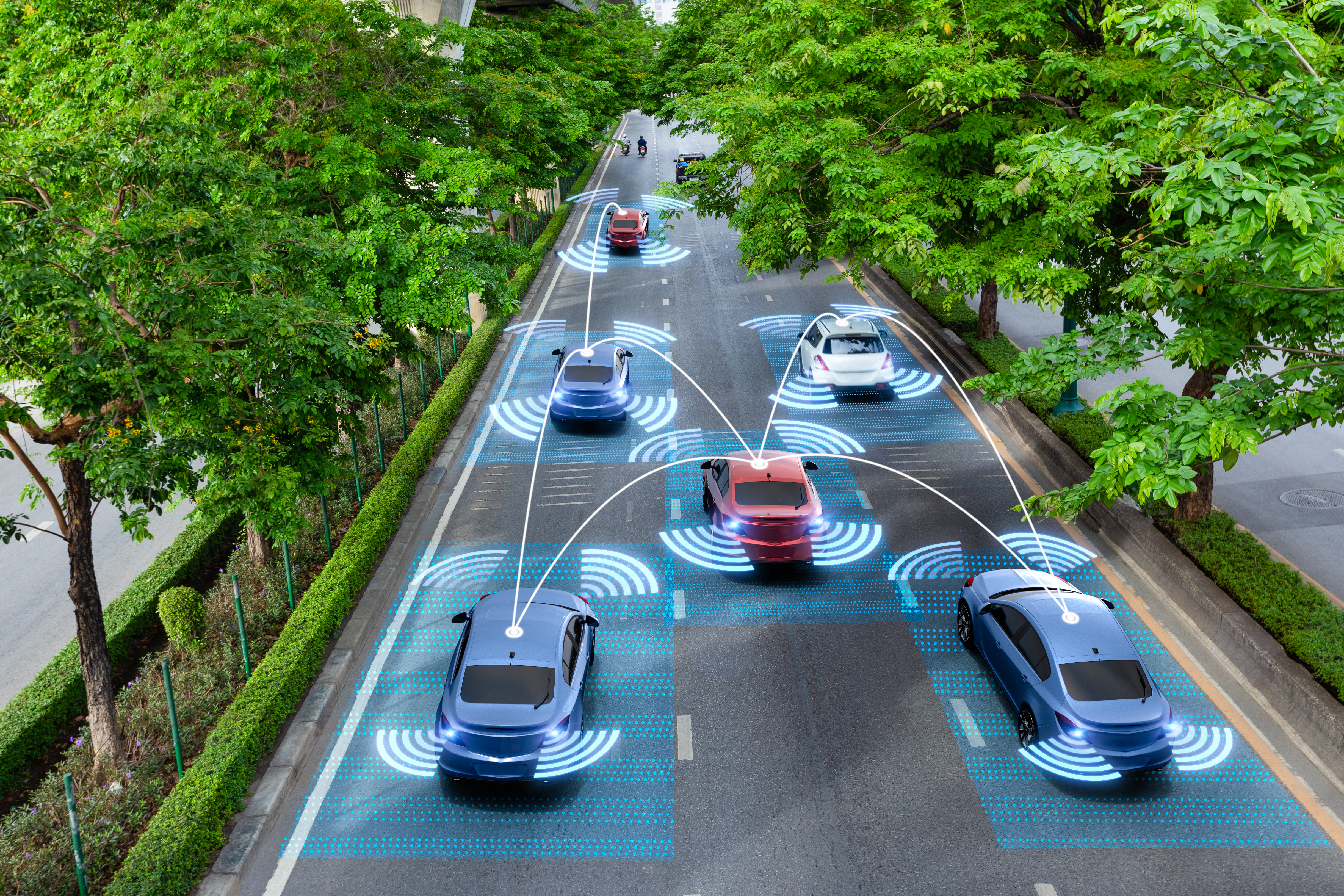 Autonomous Vehicles And A System Of Connected Cars