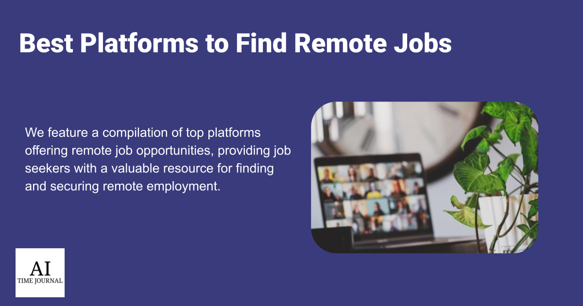 Best Platforms to Find Remote Jobs in 2024