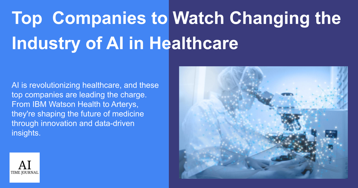 Top 8 Companies to Watch Changing the Industry of AI in Healthcare in 2024