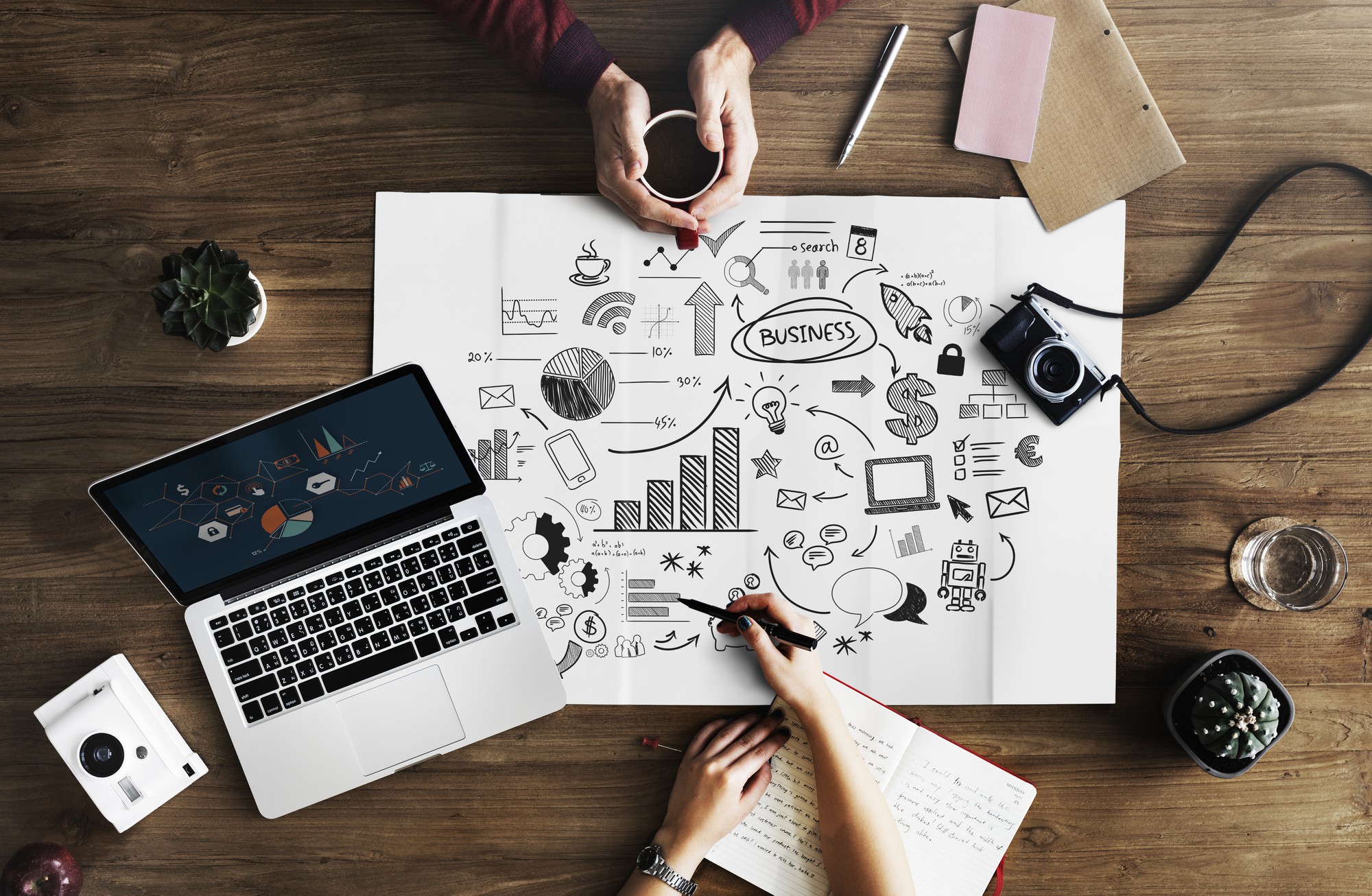 Tips for Setting up a Digital Marketing Side Hustle for Small Businesses