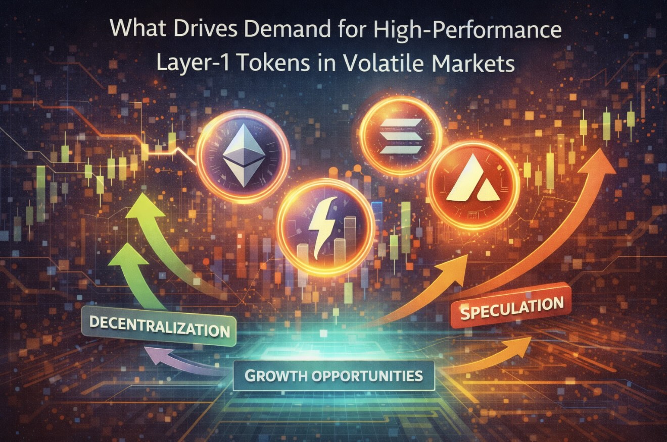 What Drives Demand for High-Performance Layer-1 Tokens in Volatile Markets